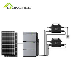 LIONSHEE Balkon-Solarenergiespeichersystem 3KWH