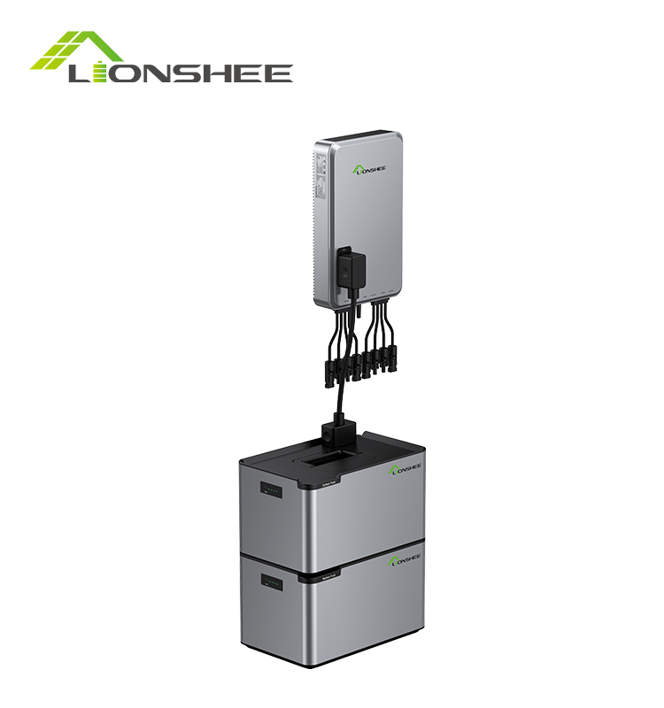 LIONSHEE Balkonkraftwerk Balkonkraftwerk Speichersystem 2KWH