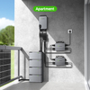 LIONSHEE Balkonkraftwerk mit Akku 4KWH