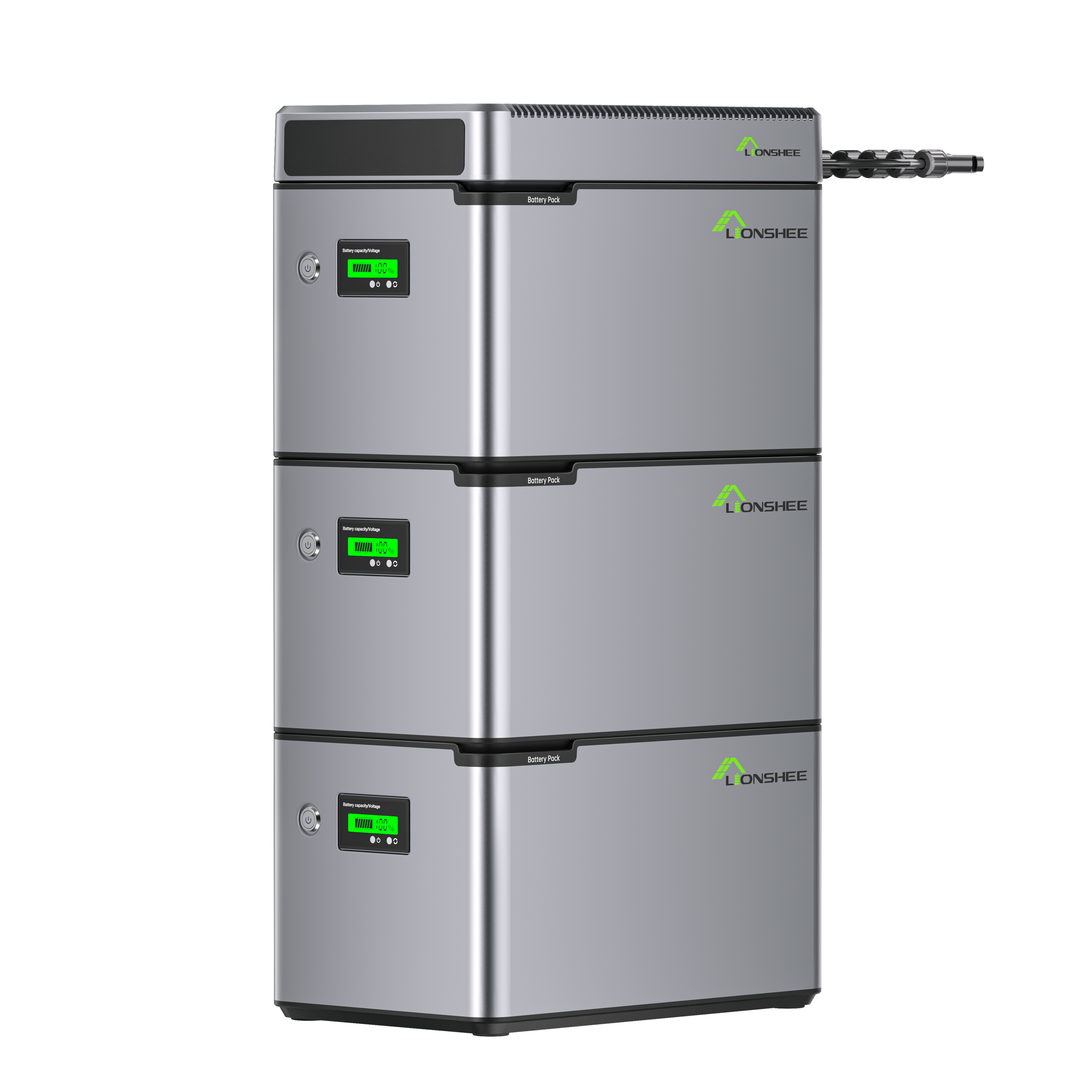 1 KWh 2 KWh 3 KWh 4 KWh 5 KWh 6 KWh Kapazitätsklasse A+ Wiederaufladbarer LiFePo4-Solarenergiespeicher